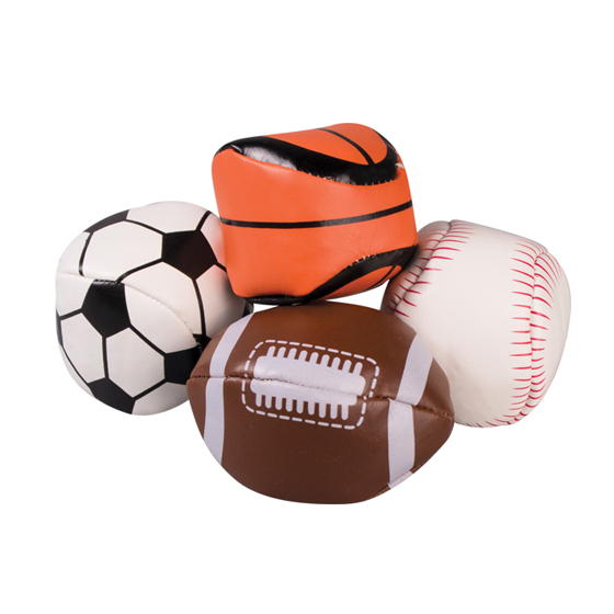 3" Sports Kick Bags Assorted