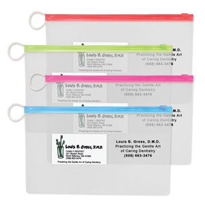 Large Imprinted Pouch - Assorted Colors