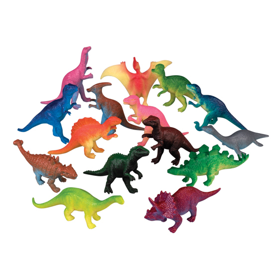 3" Realistic Dinosaurs Assorted
