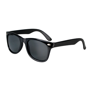 Kid's "Blues Brother" Style Sunglasses - Black with UV Lenses