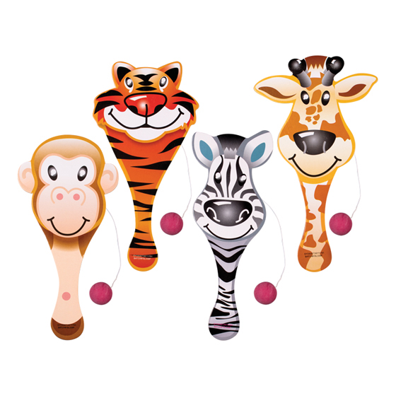 Animal Paddleballs