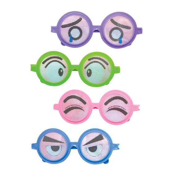 Cartoon Eye Funny Glasses Assortment