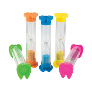 3.5" Tooth 3 Minute Timers-Assorted