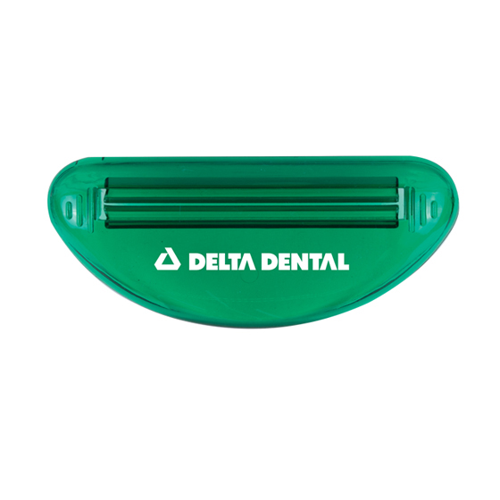 Imprinted Green Tube Squeezer