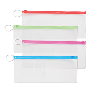 10" Vinyl Pouch- Assorted