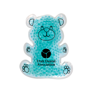 Imprinted Bear-shaped Hot/Cold Pack
