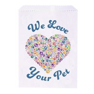 We Love Your Pets Paper Bags