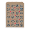Dogs & Cats Brown Paper Bags