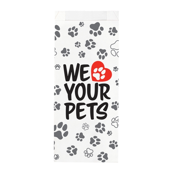 We Heart Your Pet Pharmacy Paper Bags