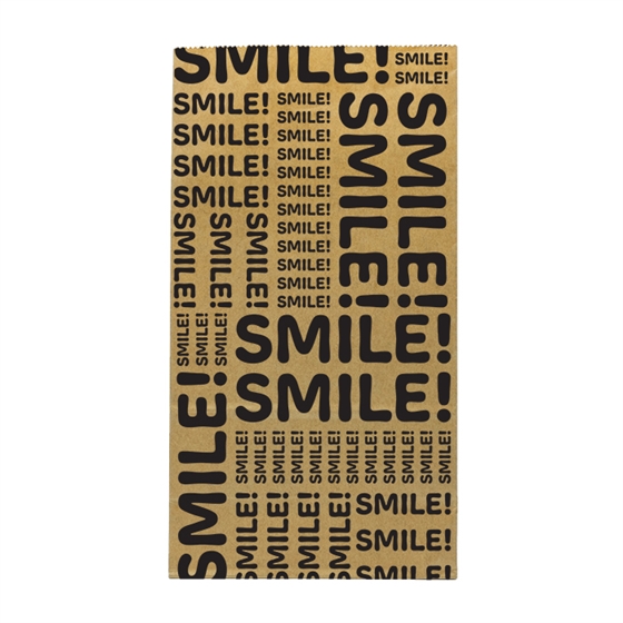 Scatter Smile Brown Paper Lunch Bag