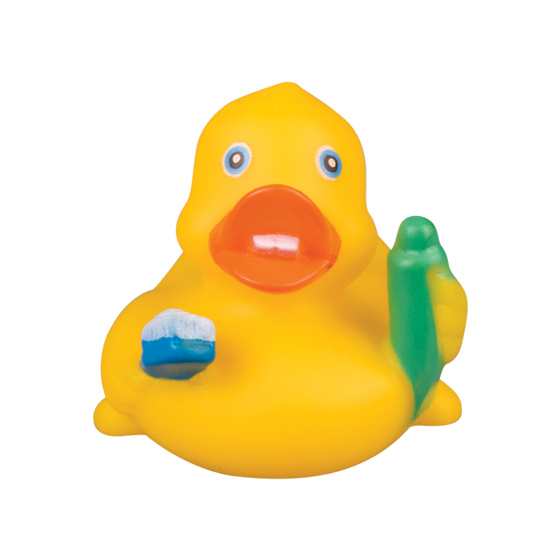 2.5" Dental Squeaky Duck