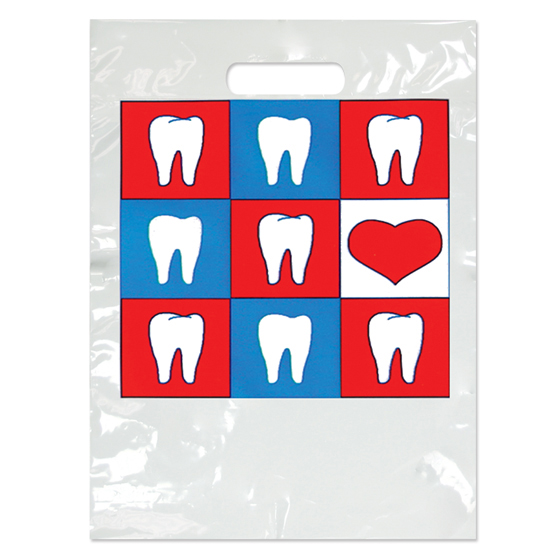 Small Teeth/Heart Bag