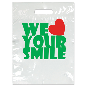 Small We Love Your Smile Bag