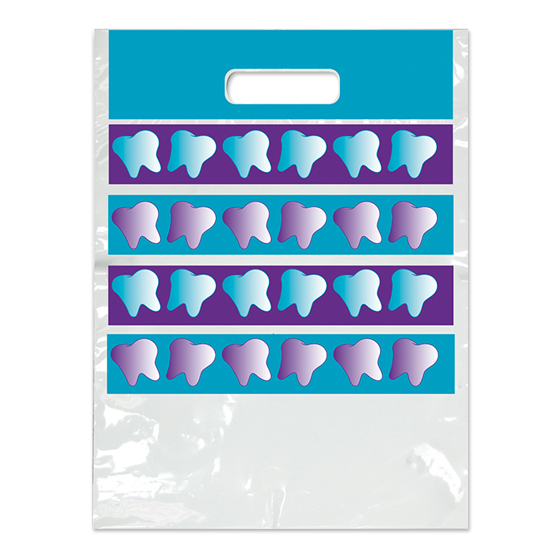 Small Purple/Blue Tooth Bag