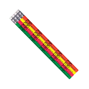 7.5" Neon Tooth Pencils Assorted