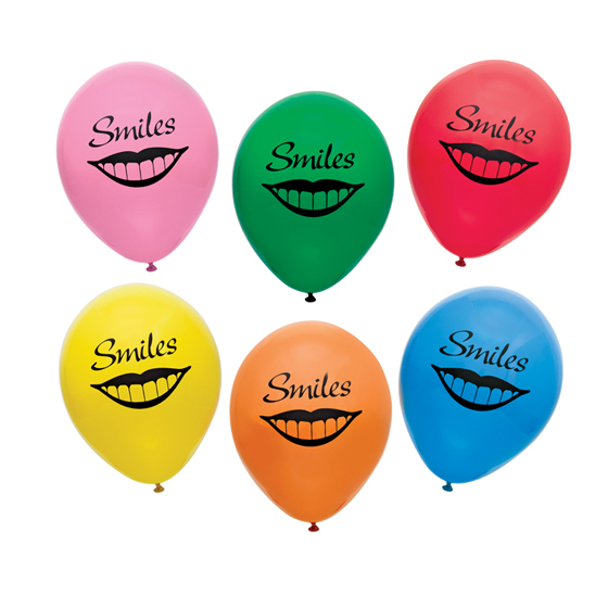 Lip Smile Balloons