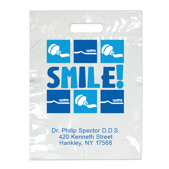 Imprinted Small Smile! Bags