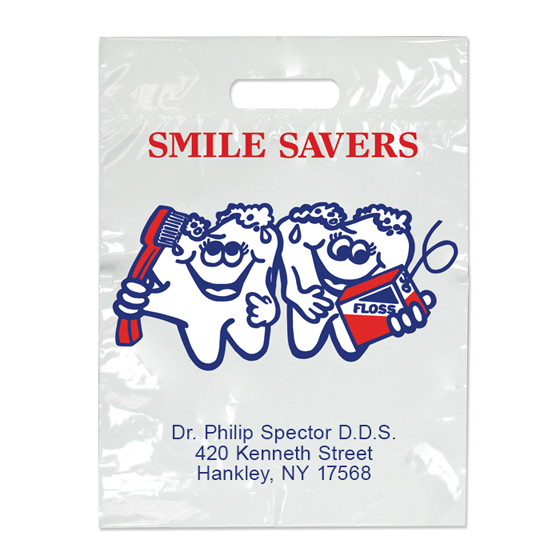 Imprinted Small Smile Savers Bags