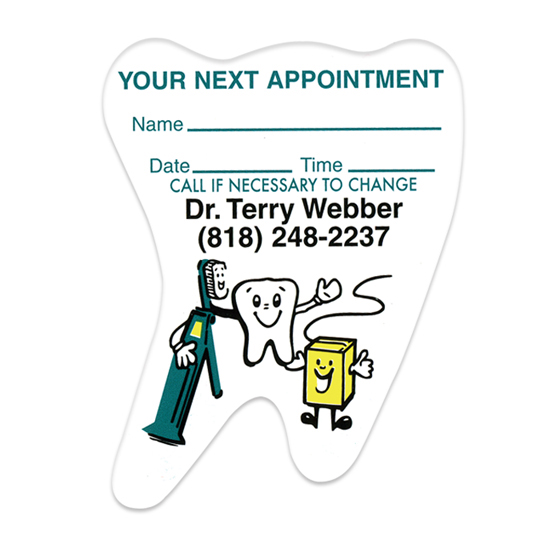 Brush/Floss Appointment Magnet