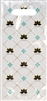 6" x 13" Pharmacy Style Fully Custom Clear Scatter Bags