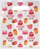 7.5"x 9" Small Fully Custom Clear Scatter Bags
