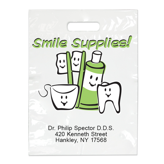 Imprinted Small Smile Supplies! Bags